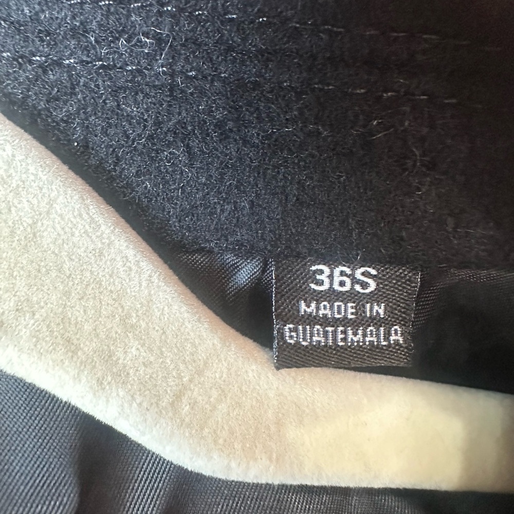 Lauren Ralph Lauren Luther Luxury Blend Overcoat 36S NWT Black Wool-Cashmere - Picture 8 of 10